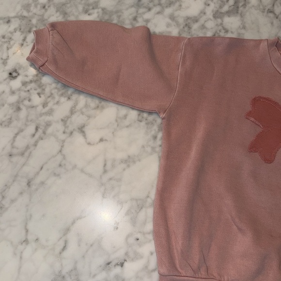 H&M Cute Bow Sweatshirts in Pink and Cream Bundle 2T - Picture 10 of 13